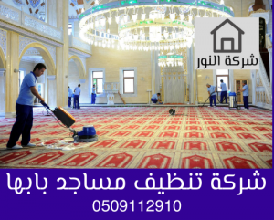 شركة تنظيف مساجد بابها 4 شركة تنظيف مساجد بابها